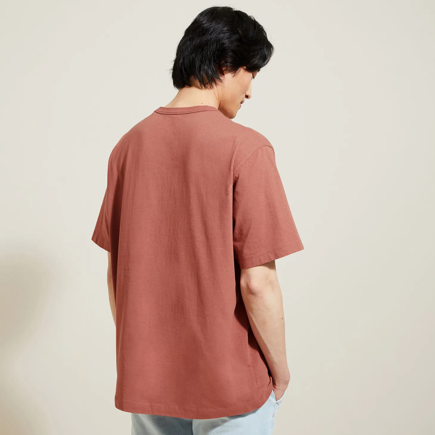 Cheap T-shirt met korte mouwen en relaxte snit T-shirt