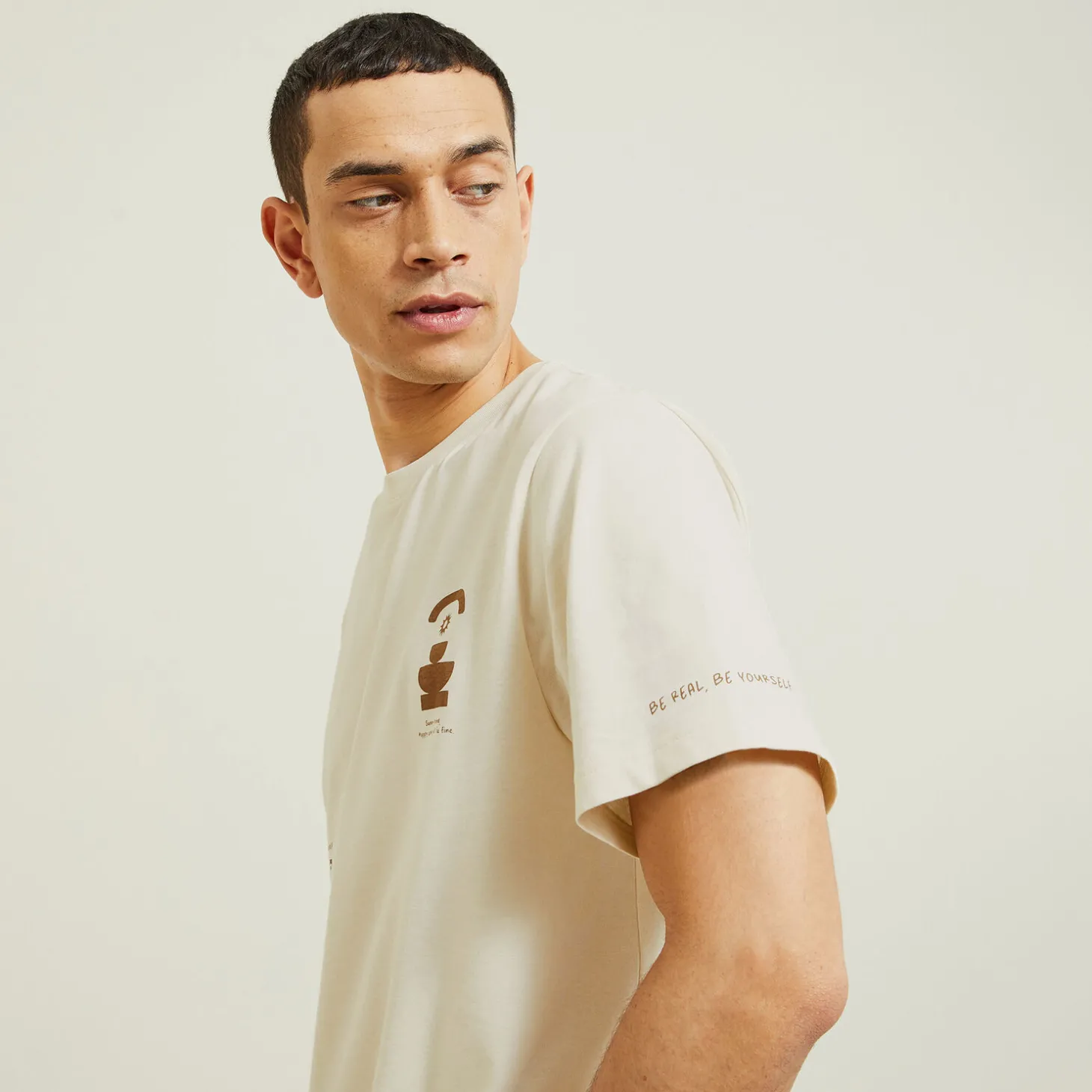 Hot T-shirt met print T-shirt