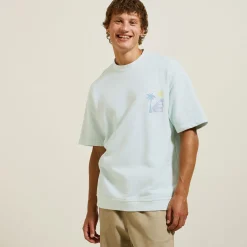 Sale T-shirt met print in molton T-shirt