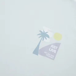 Sale T-shirt met print in molton T-shirt