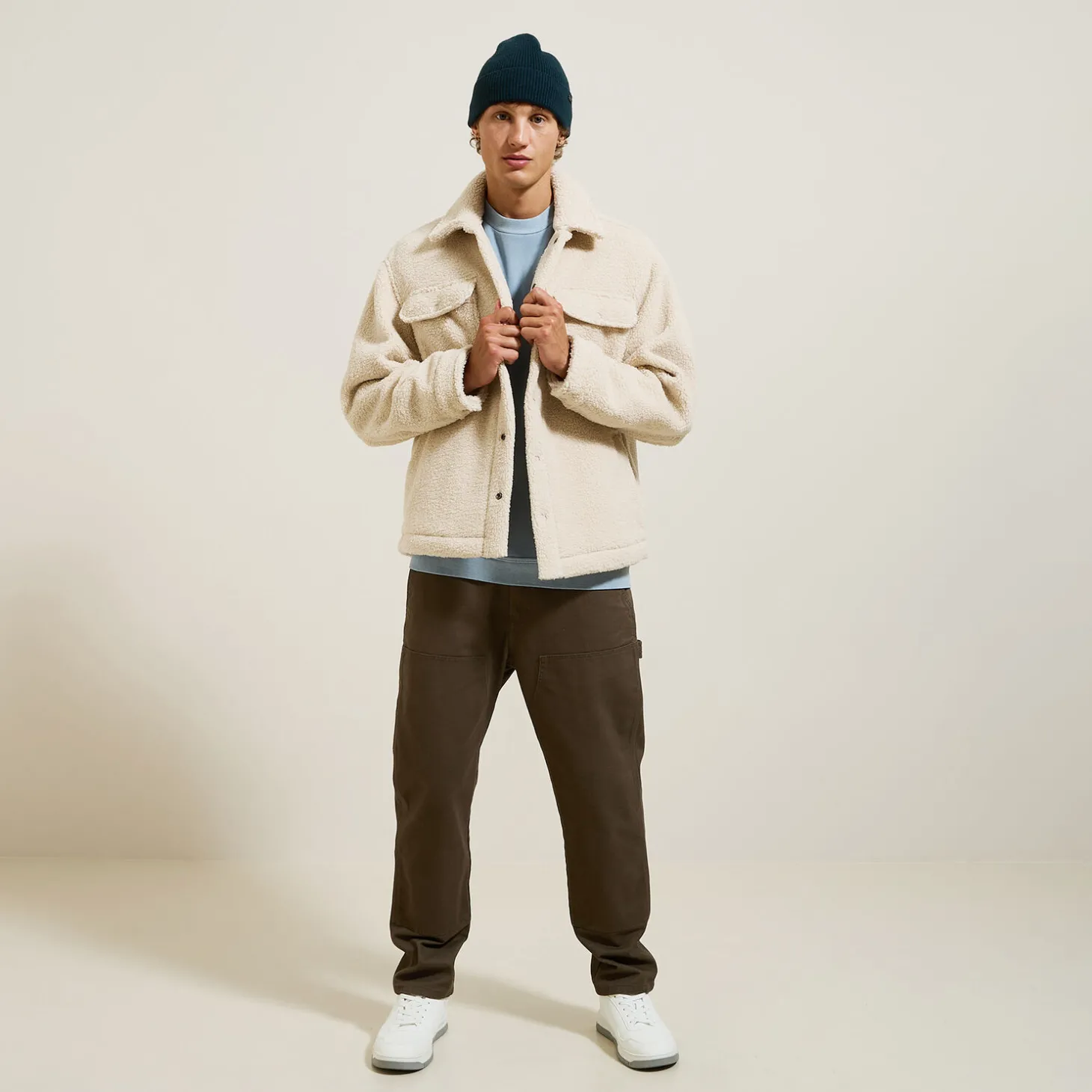 Cheap T-shirt met print in molton T-shirt