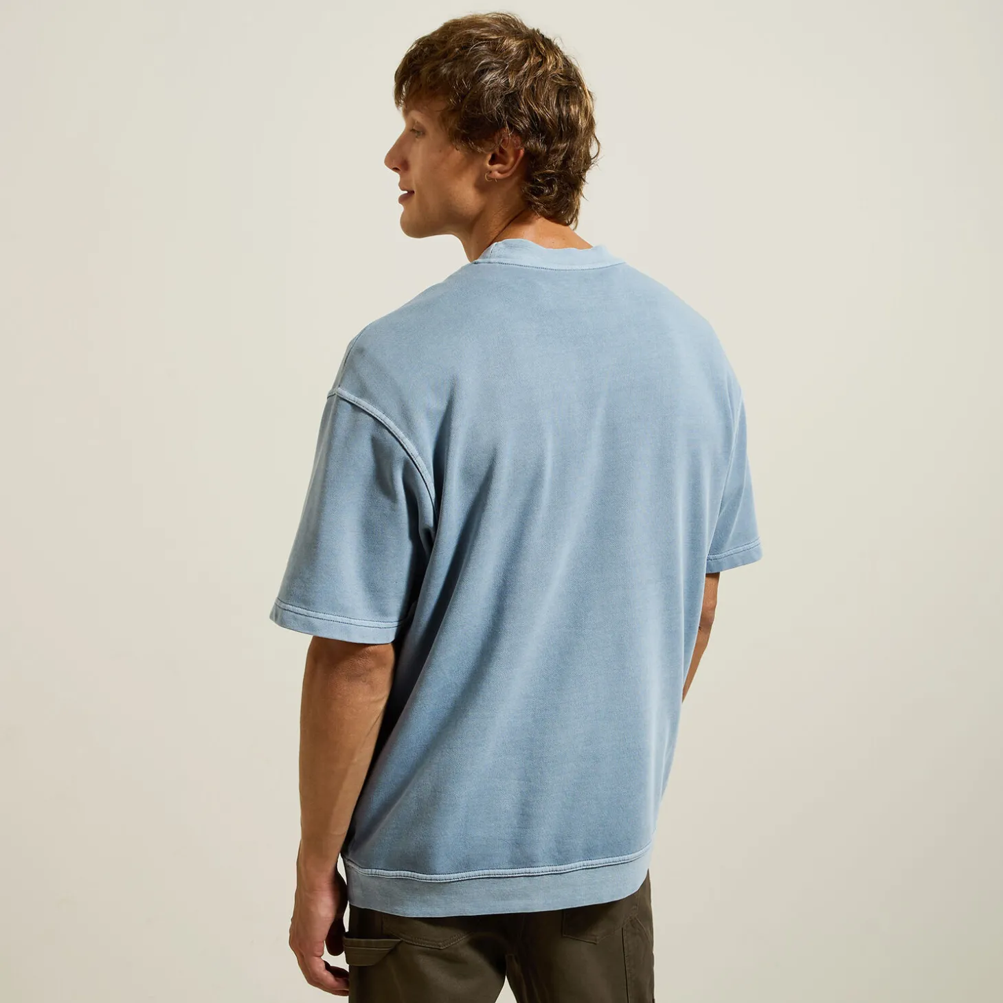Cheap T-shirt met print in molton T-shirt