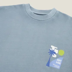 Cheap T-shirt met print in molton T-shirt