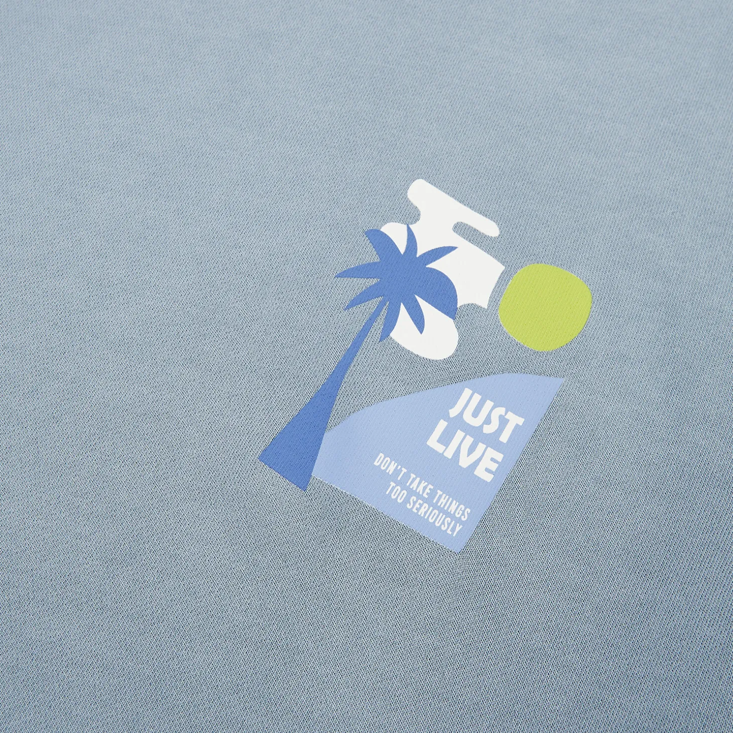 Cheap T-shirt met print in molton T-shirt