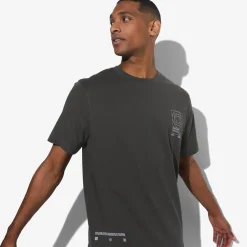 Best Sale T-shirt met ronde hals en willekeurige print T-shirt