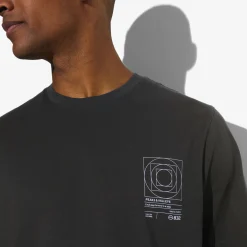 Best Sale T-shirt met ronde hals en willekeurige print T-shirt