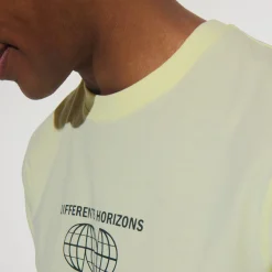 Best Sale T-shirt met ronde hals en willekeurige print T-shirt