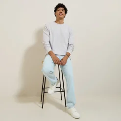 Discount T-shirt met ronde hals en print vooraan T-shirt