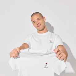 Flash Sale T-shirt met ronde hals in katoen T-shirt