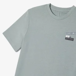 Online T-shirt met ronde hals in katoen T-shirt