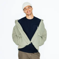 Best T-shirt met ronde hals in reliëfstof T-shirt