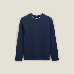 Best Sale T-shirt met ronde hals in fantasiestof T-shirt