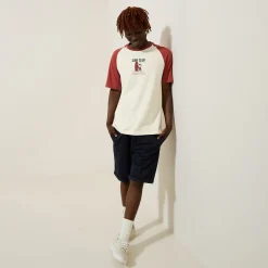 Outlet T-shirt met Surf Club-print, Peanuts-licentie T-shirt