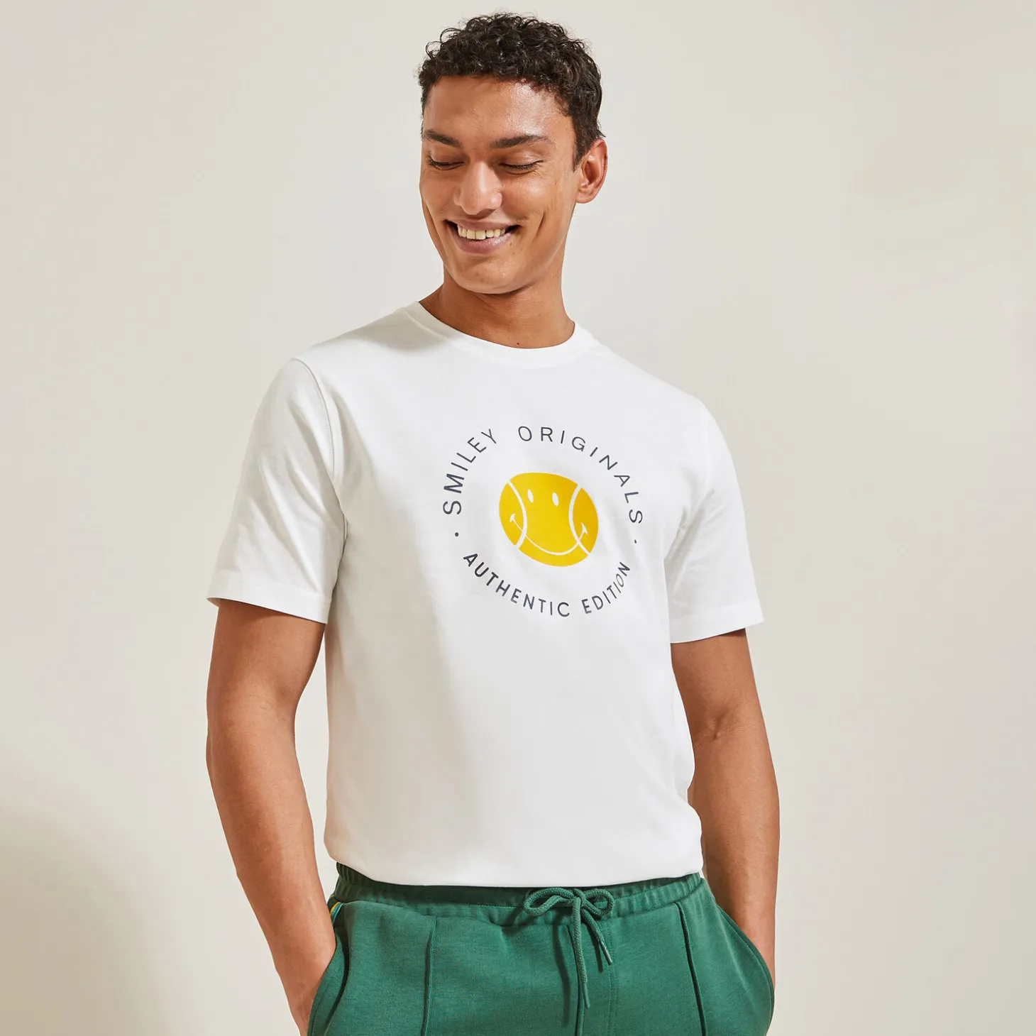 Outlet T-shirt, Smiley-licentie T-shirt