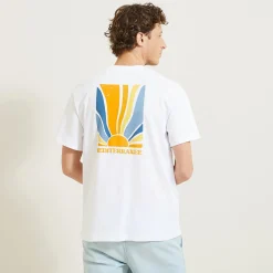 Fashion T-shirt van , mediterrane strandprint T-shirt