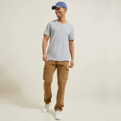 Discount Tunesisch T-shirt in fantasiestof T-shirt