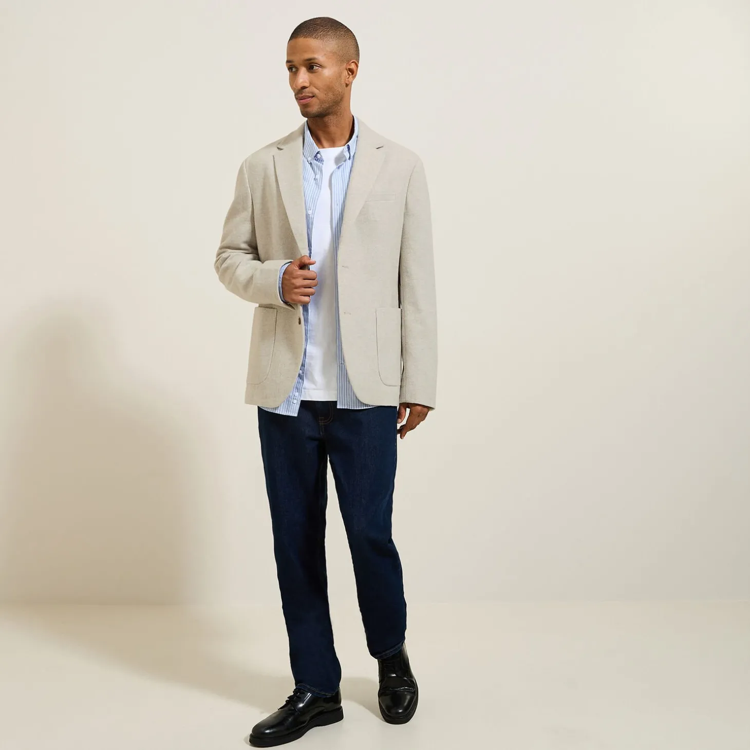 Flash Sale Tweekleurig blazervest Kostuumvest & Blazer