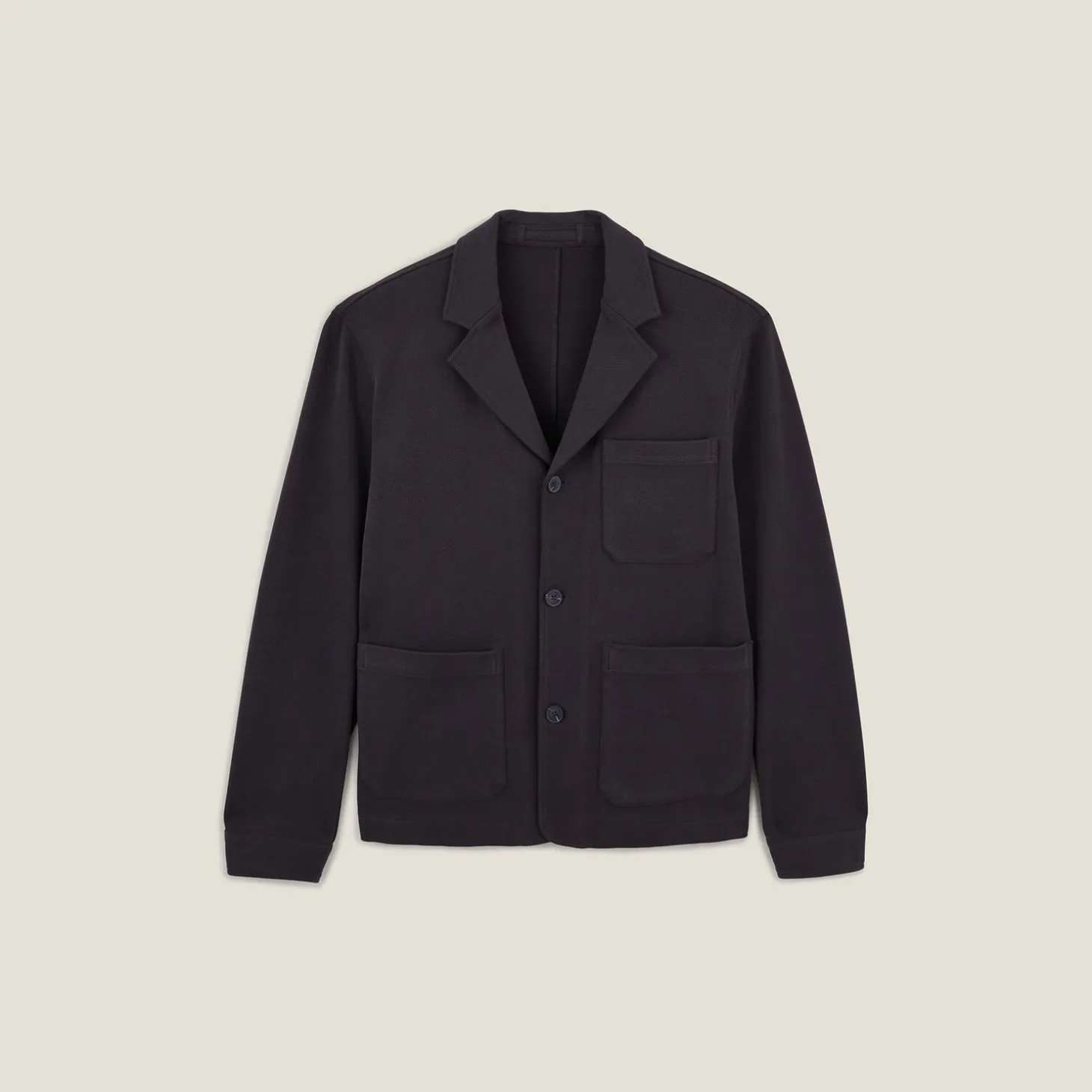 New Vest in tricot met boxy snit voor het tussenseizoe Kostuumvest & Blazer