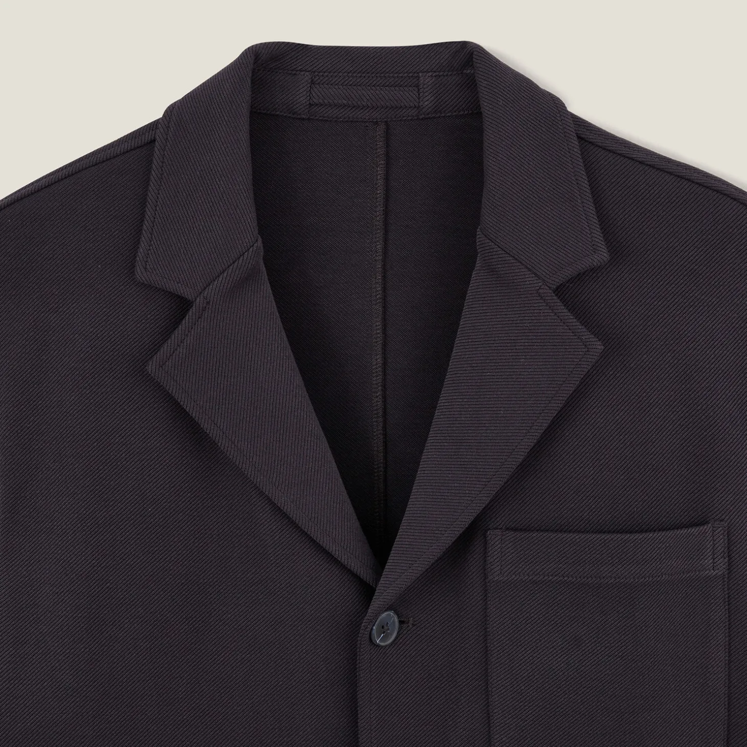 New Vest in tricot met boxy snit voor het tussenseizoe Kostuumvest & Blazer