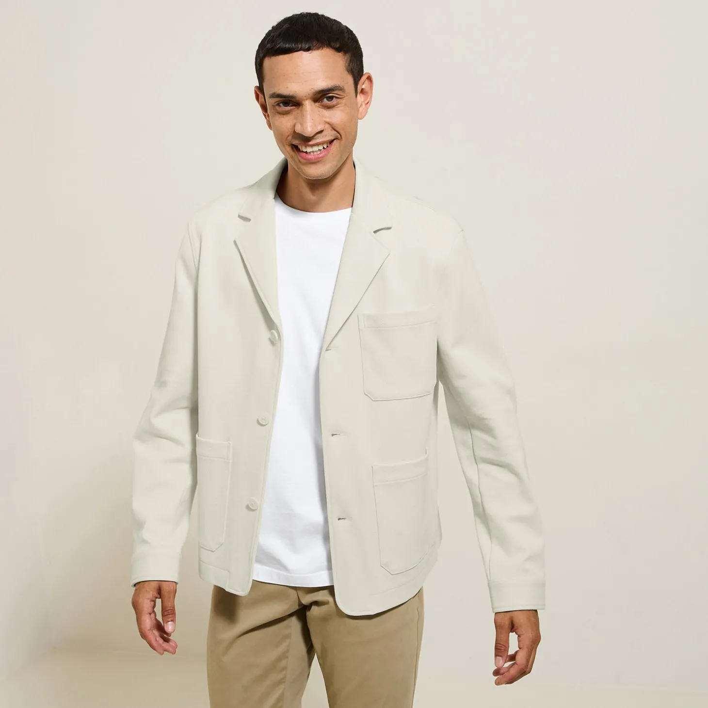 Store Vest in tricot met boxy snit voor het tussenseizoe Kostuumvest & Blazer