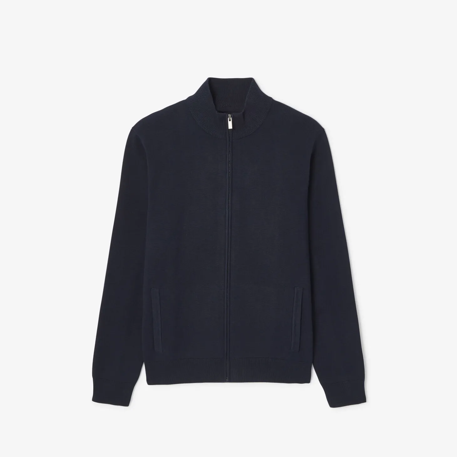 Clearance Vest met ristsluiting en opstaande kraag Heren Gebreide Vesten Heren|Trui