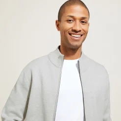 Fashion Vest met ristsluiting en opstaande kraag Heren Gebreide Vesten Heren|Trui