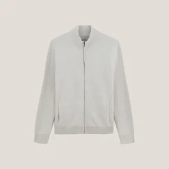 Fashion Vest met ristsluiting en opstaande kraag Heren Gebreide Vesten Heren|Trui