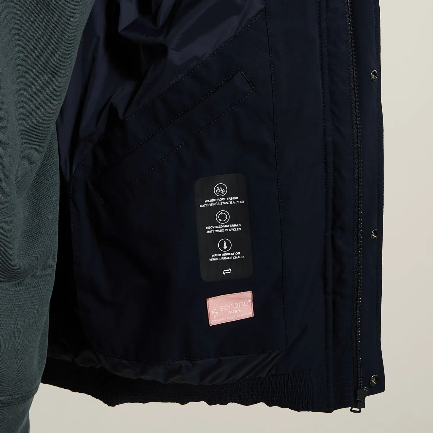 Flash Sale Waterafstotende gewatteerde jas Mantel & Jack