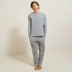 New Wollen pyjamaset van gewafeld materiaal Pyjama