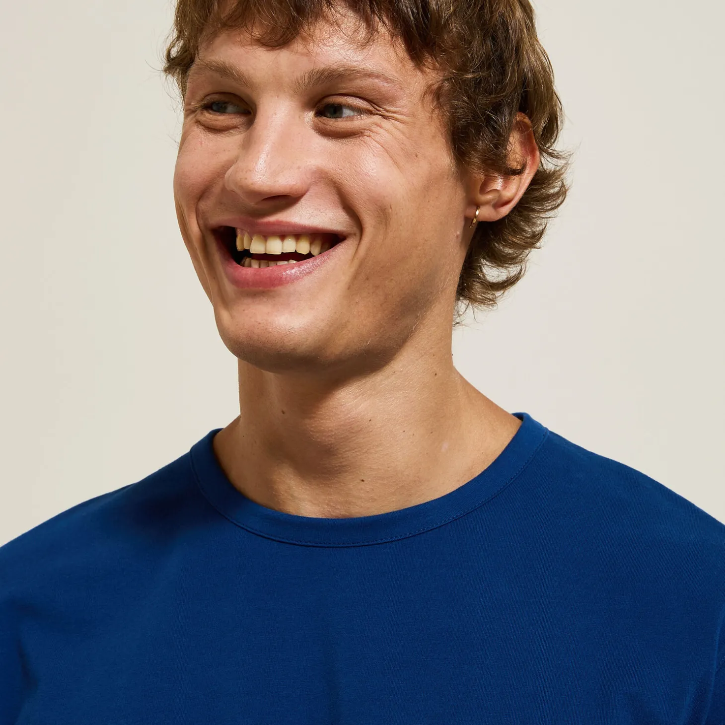 Outlet Zacht T-shirt met ronde hals T-shirt