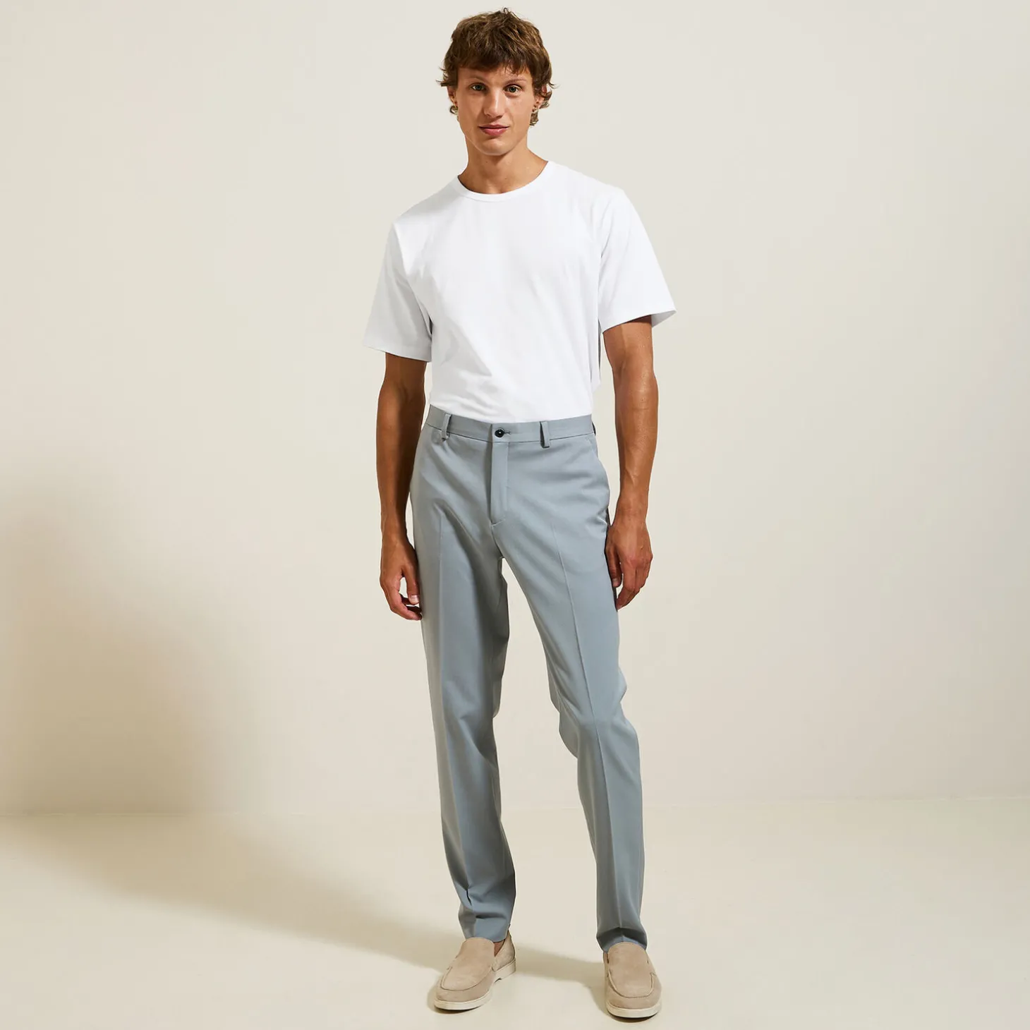 Flash Sale Zacht T-shirt met ronde hals T-shirt