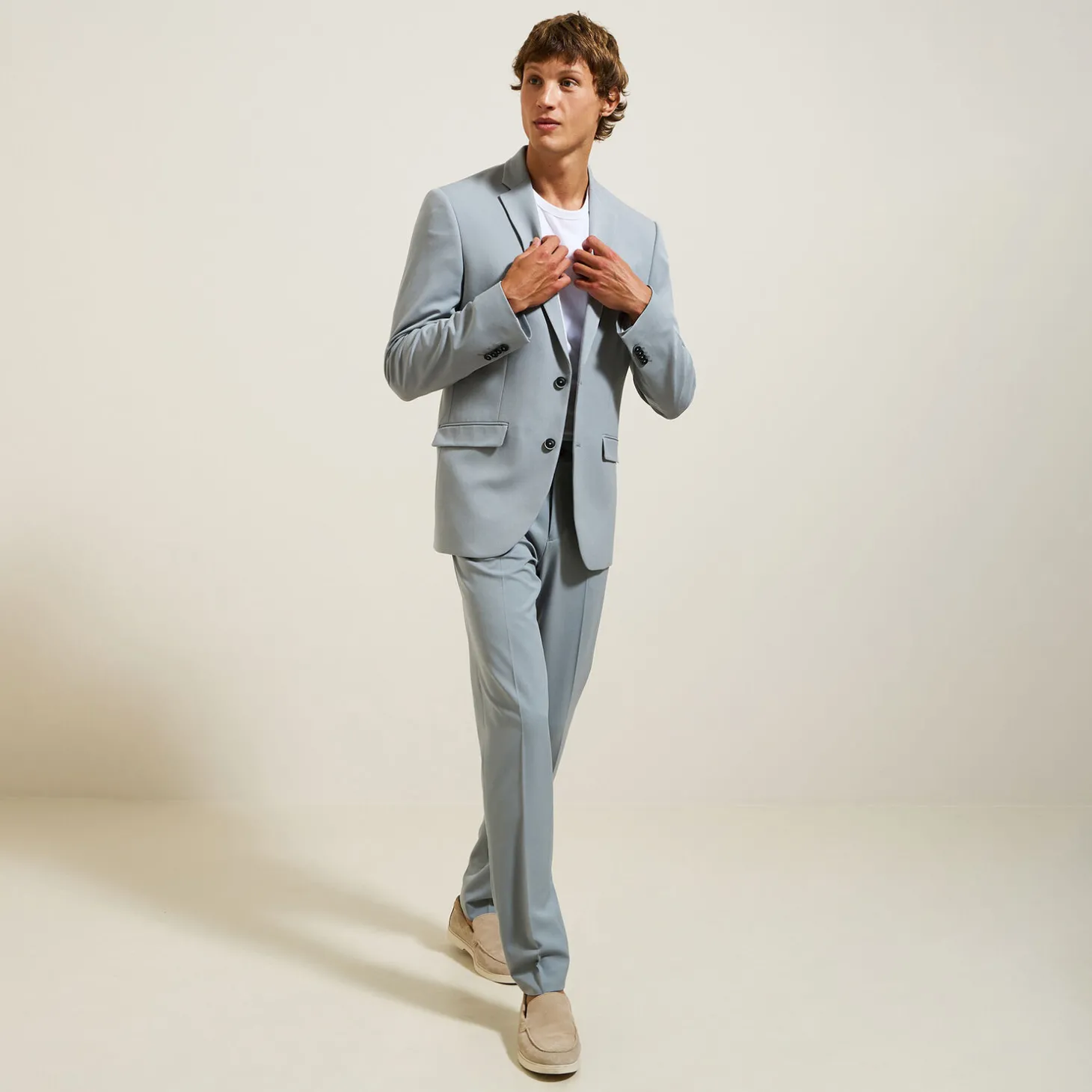 Flash Sale Zacht T-shirt met ronde hals T-shirt