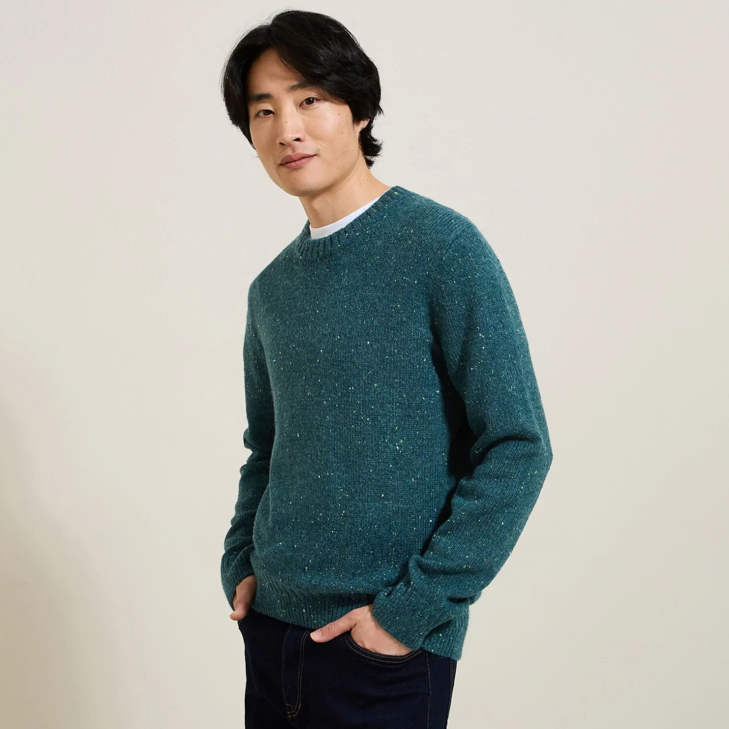 New Zachte trui met ronde hals Trui