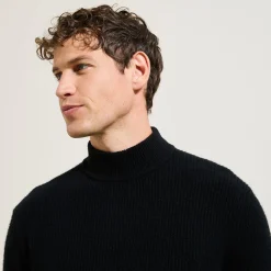 New Zachte trui met schoorsteenkraag Trui