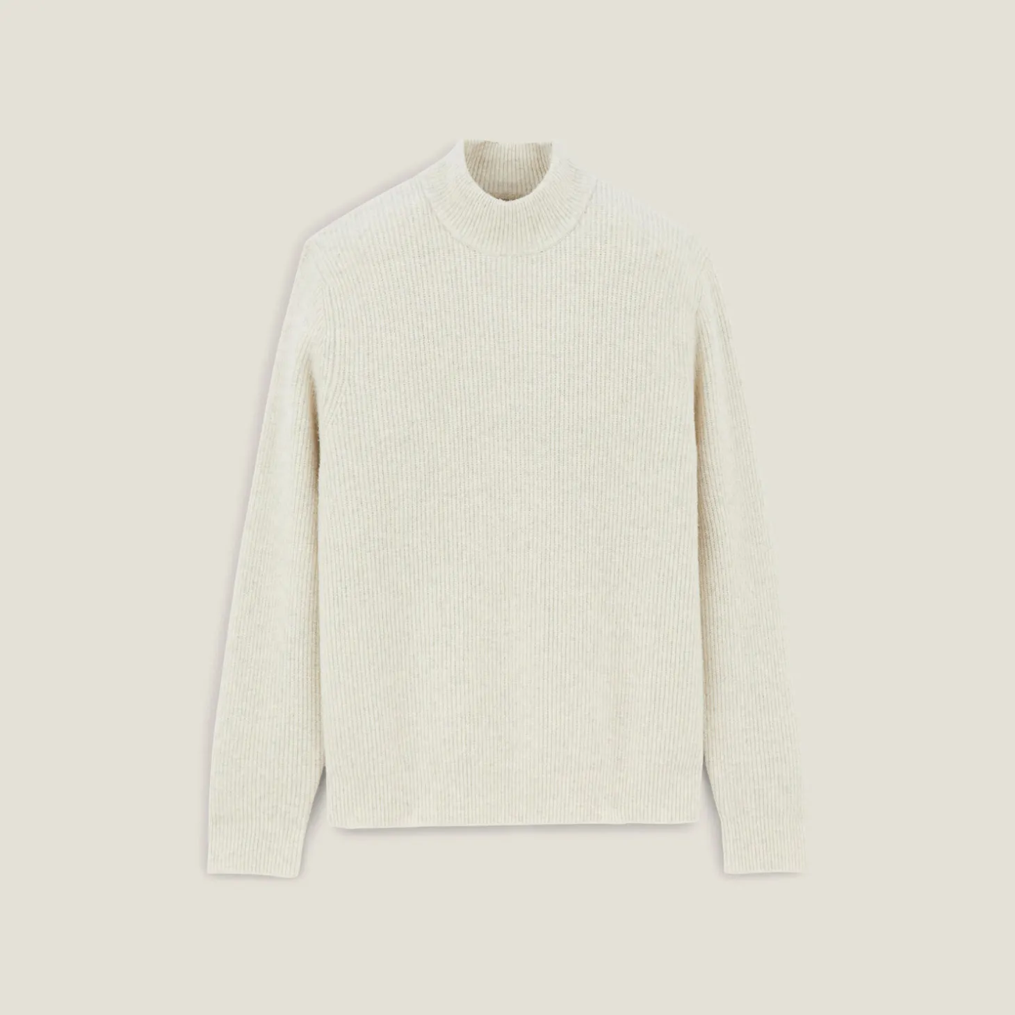 Outlet Zachte trui met schoorsteenkraag Trui