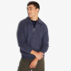 Clearance Zachte trui met truckerskraag Trui