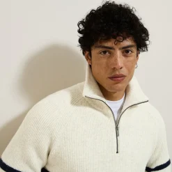 Cheap Zachte trui met truckerskraag Trui